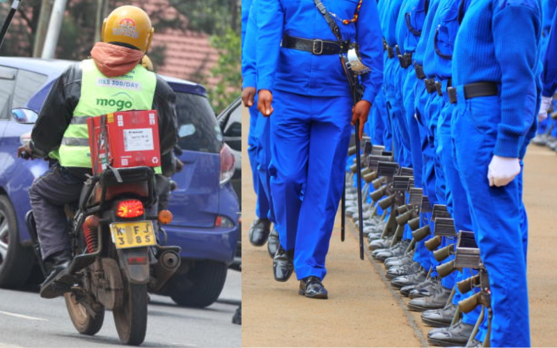 Robbed Nakuru boda boda rider reports incident, finds alleged attackers in police uniform