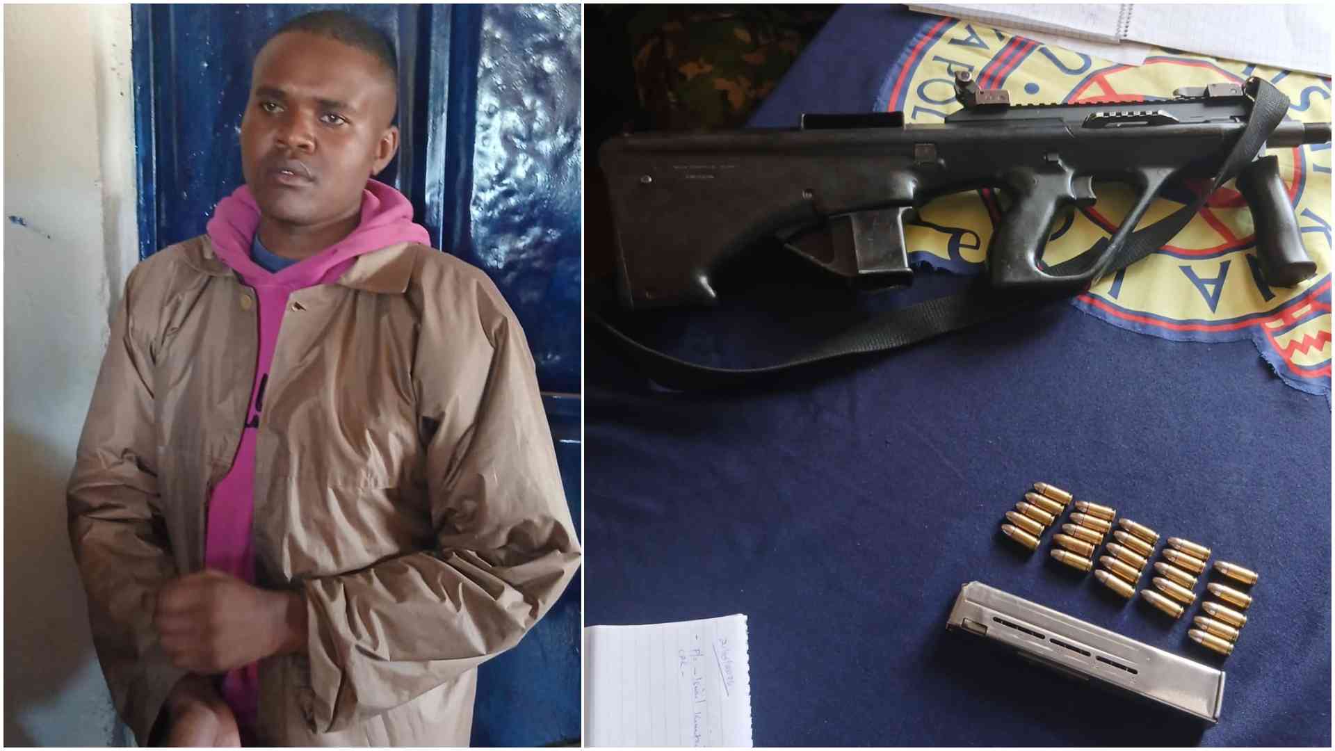 Fake police officer tricks Kitale cops, steals loaded gun