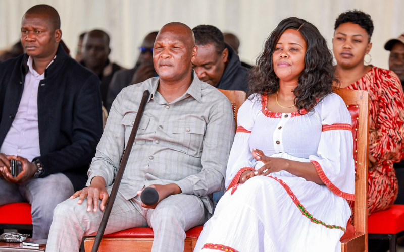 Video of Farouk Kibet suggestively parading Lamu MP as 'wife material' resurfaces: 'Hajaolewa'