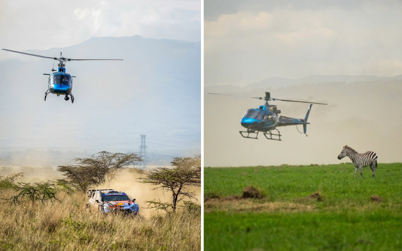 William Dyer: Meet the pilot behind Safari Rally's iconic aerial shots