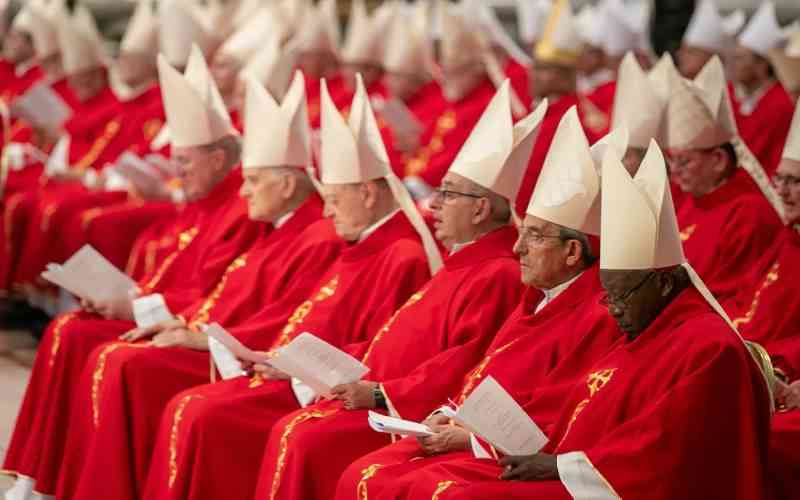 Cardinals  last mass before conclave to elect pope