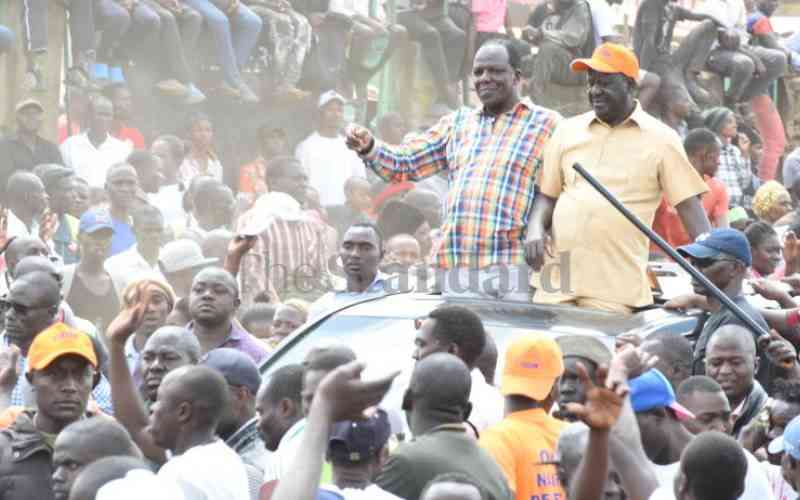 Ruto and Raila battle for the soul of Nyanza region ahead of 2027 poll
