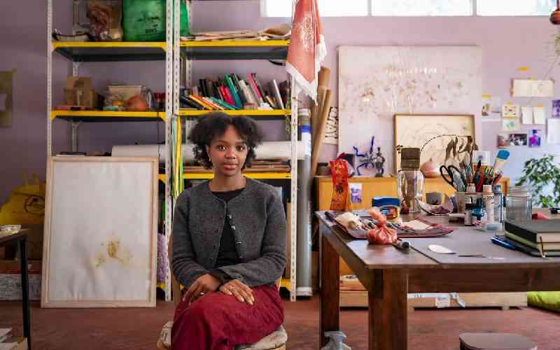 Agnes Waruguru turns memories of home into 'Hibiscus Lagoons'