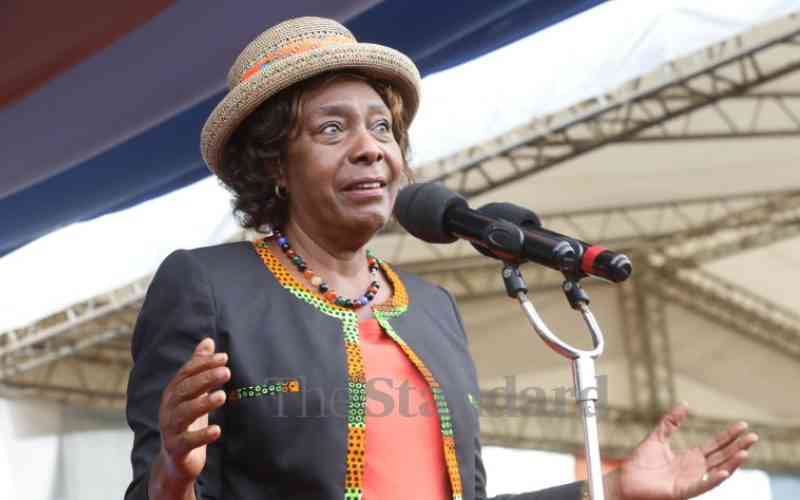 Ngilu's endorsement of Musila angers leaders