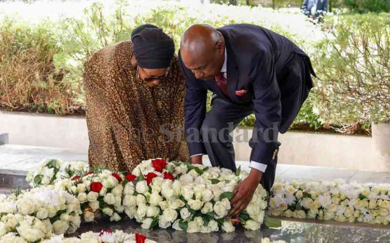 Family, friends mark Moi's 4th remembrance at Kabarak home