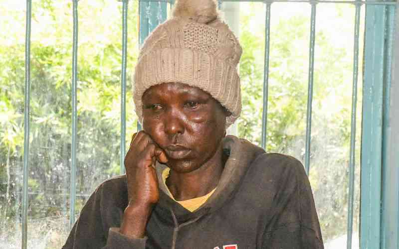 Man denies possessing ethanol as residents protest in court