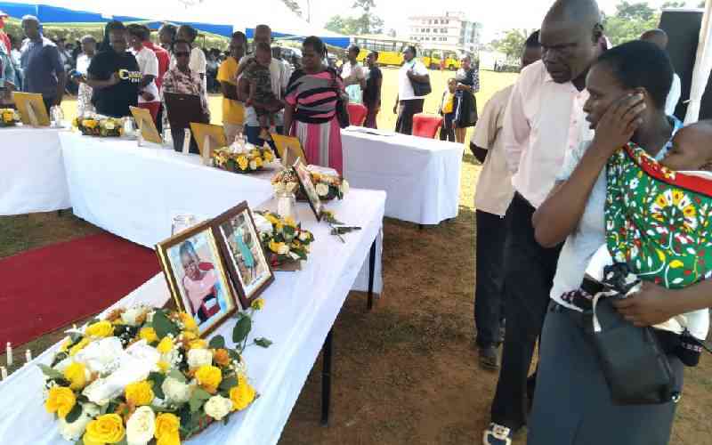 Leaders accuse KeNHA of laxity at requiem Mass of eight pupils