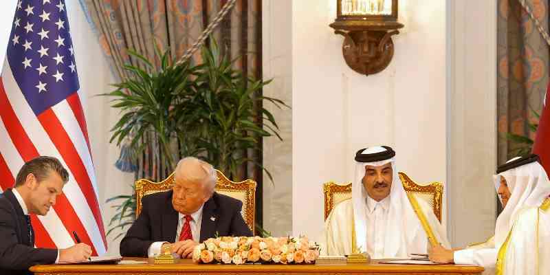 Trump announces big Boeing order for Qatar Airways