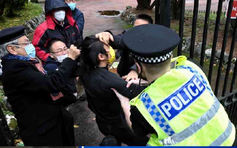Chinese diplomatic personnel forced out of UK