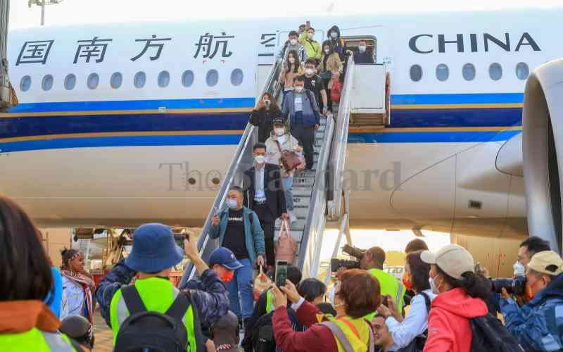 Kenya receives first batch of travellers from China in 3 years