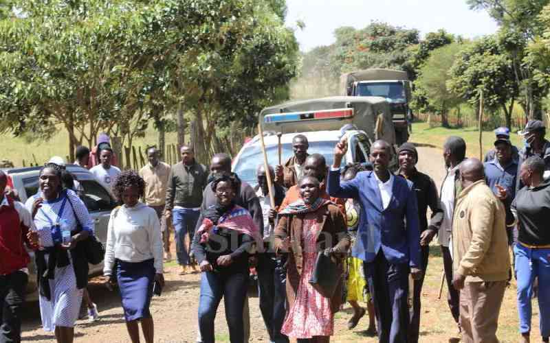 Sirikwa squatters defy order to leave Mark Too's land