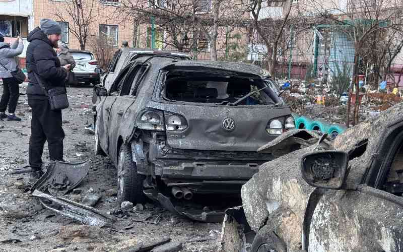 Kenyan who escaped Russia nurses war injuries, trauma