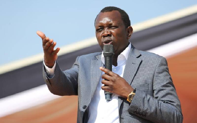 Sudi hits back at DP over claims of political interference in Mt Kenya