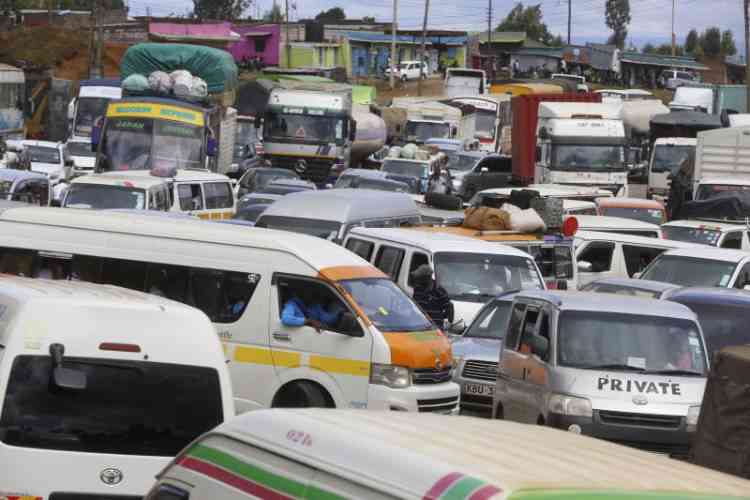 Crazy Nairobi traffic jams visit Nakuru