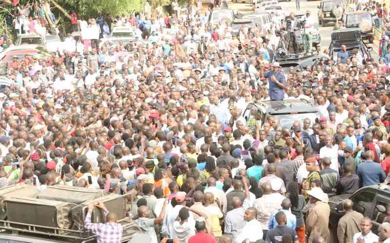 Ruto: I will not abandon my development plan to play populist politics