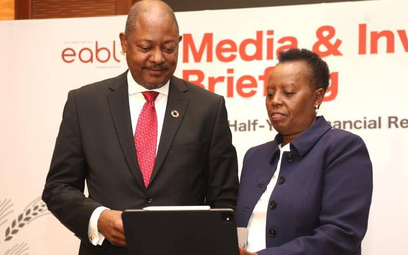 EABL toasts to 20pc half-year profit rise to Sh8.1b