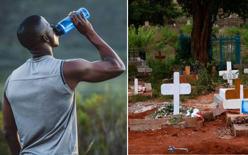 Instagram influencer drinks offerings from burial site, sparks anger online