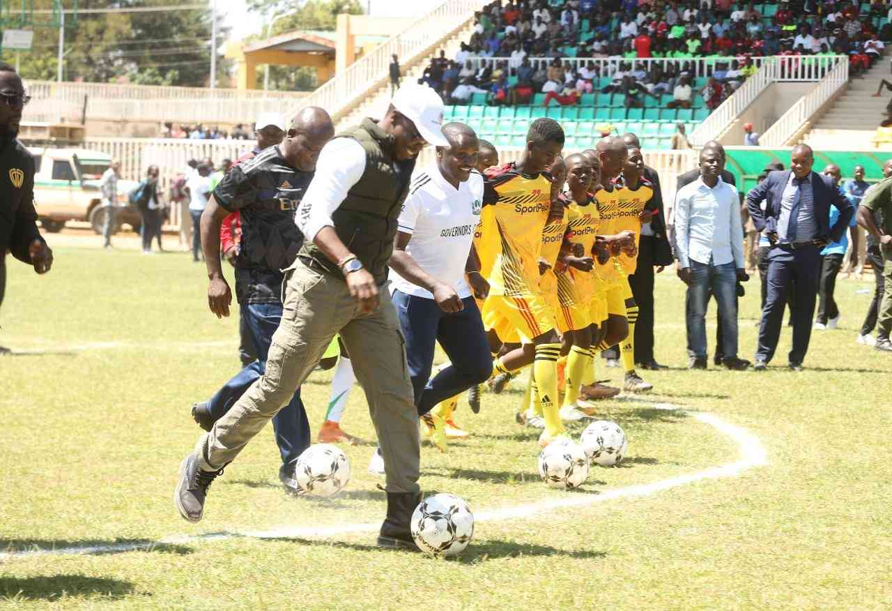 Sports CS Namwamba, Governor Baraza promise to support grassroots football after Elijah Lidonde Junior Cup in Kakamega