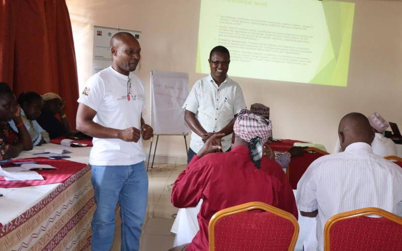 Health promoters get trained to fight Rift Valley Disease in Isiolo County