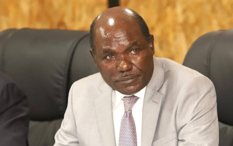 Former IEBC Chair Wafula Chebukati is dead