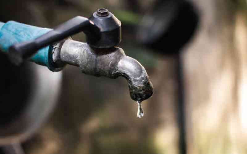 Time to stop billions of shillings and water from going down the drain