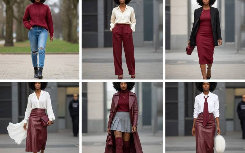 Why maroon is the new neutral you need in your closet