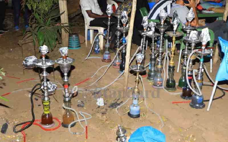 38 suspects arrested in crackdown on shisha dens in Nyali