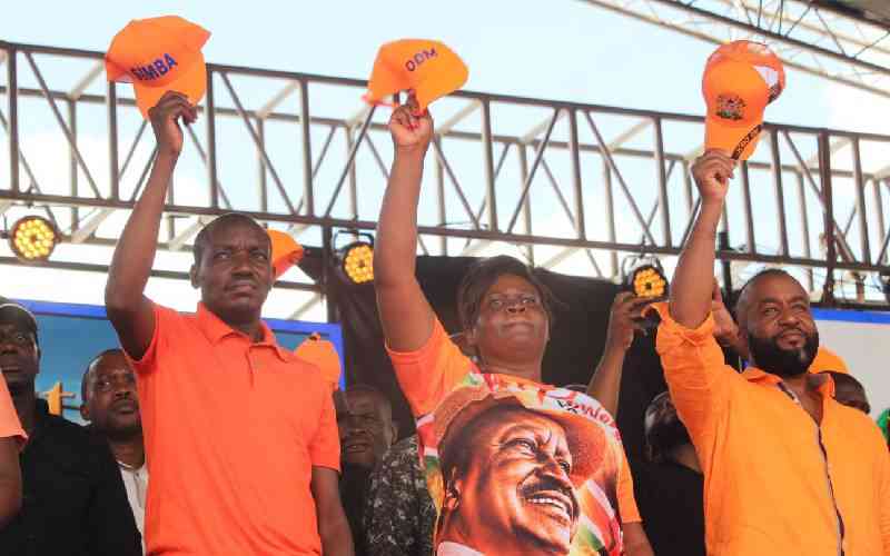 ODM demands deputy president's post in return for backing broad-based deal