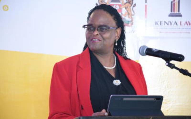 CJ Koome asks for more financial support to boost Judiciary security