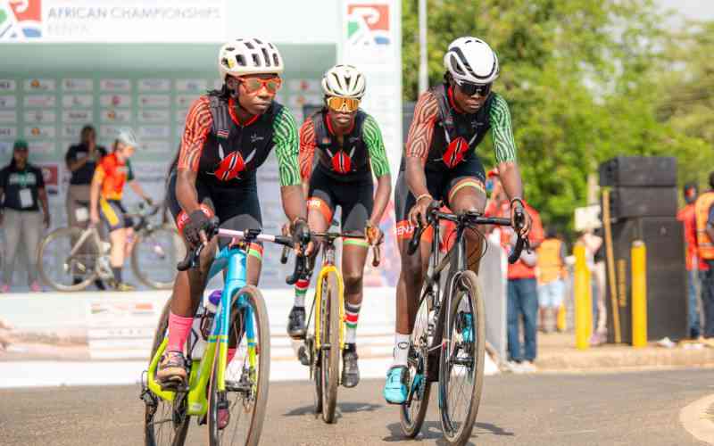 South Africa pedals to gold, powered by Kenyan ugali