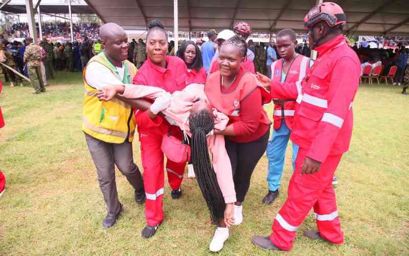 Baba's farewell: How mourners were overwhelmed by grief at Mamboleo grounds