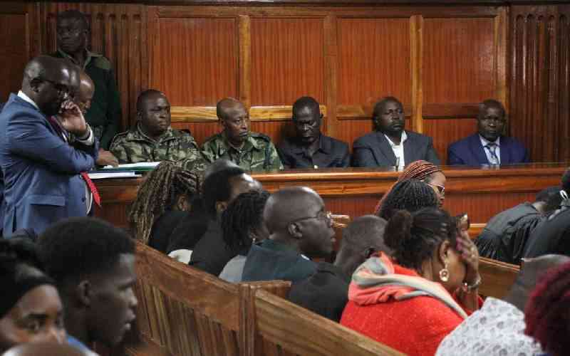 'If I could be a dog, I would bite them and lick their blood,' Sharon's father tells court