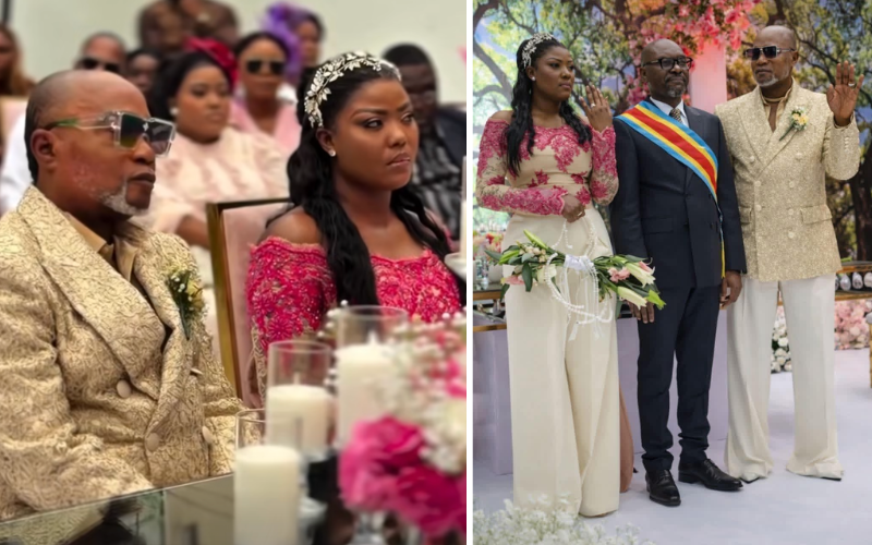 Koffi Olomide weds Cindy Le Coeur in intimate ceremony after 20 years together