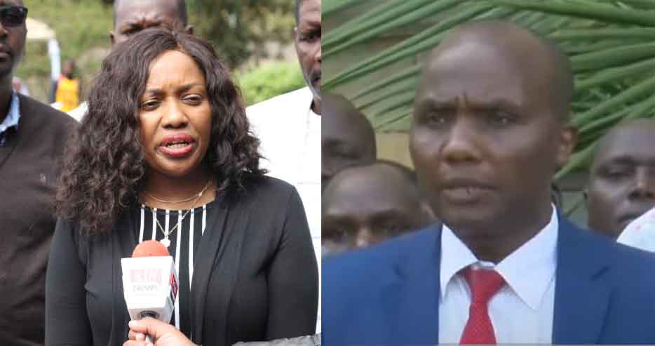 Video: Nakuru Senator Susan Kihika picks David Kones as running mate