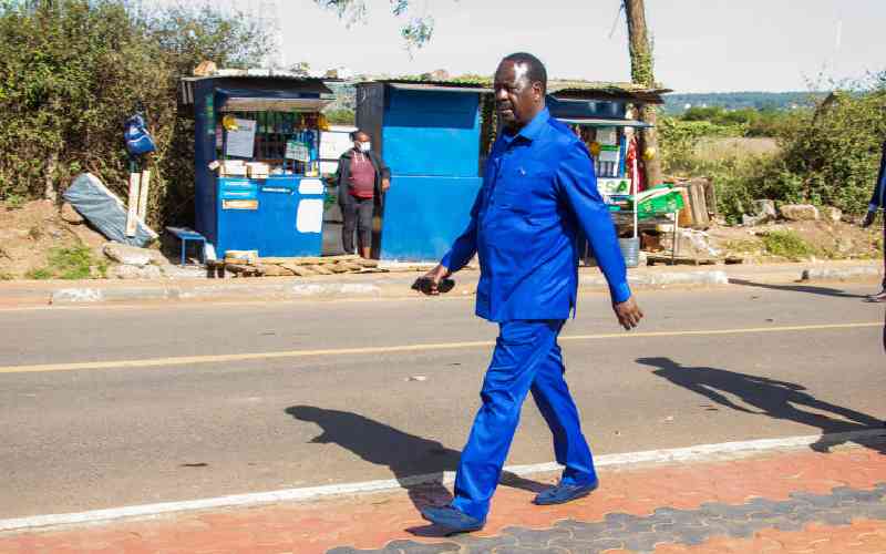 Raila: I'm quitting active politics to focus on AUC chair campaigns