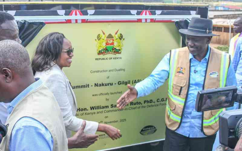 Toll charge on upgraded Rironi Gilgil Road set at Sh8 a kilometre