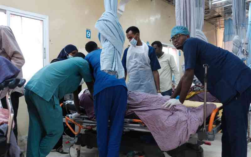 Suicide bomb kills several at Somali army camp: ministry