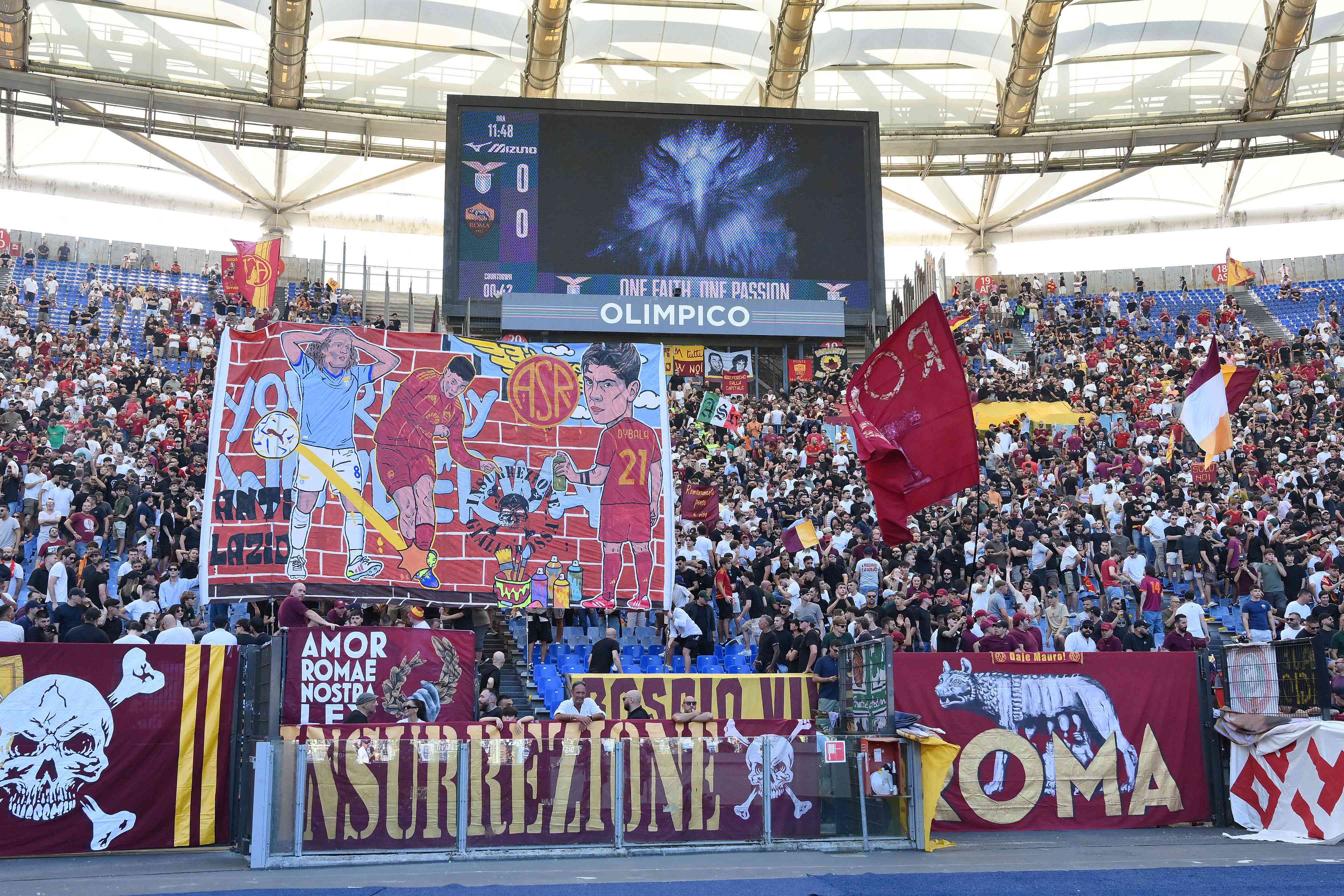 More than 100 Roma fans arrested in Nice ahead of Europa League clash