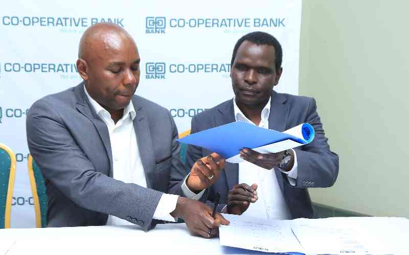 Co-op Bank inks deal with water providers in latest Public-Private Partnership