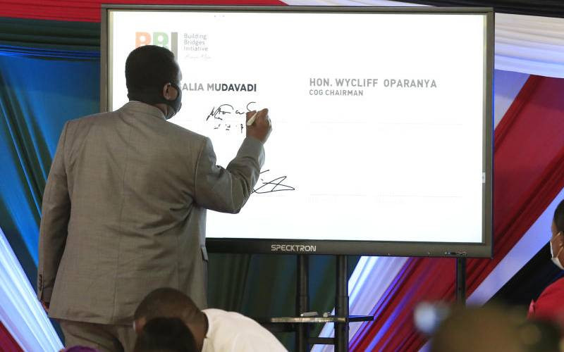 Constitutional change? Mudavadi's proposal sparking fierce divisions