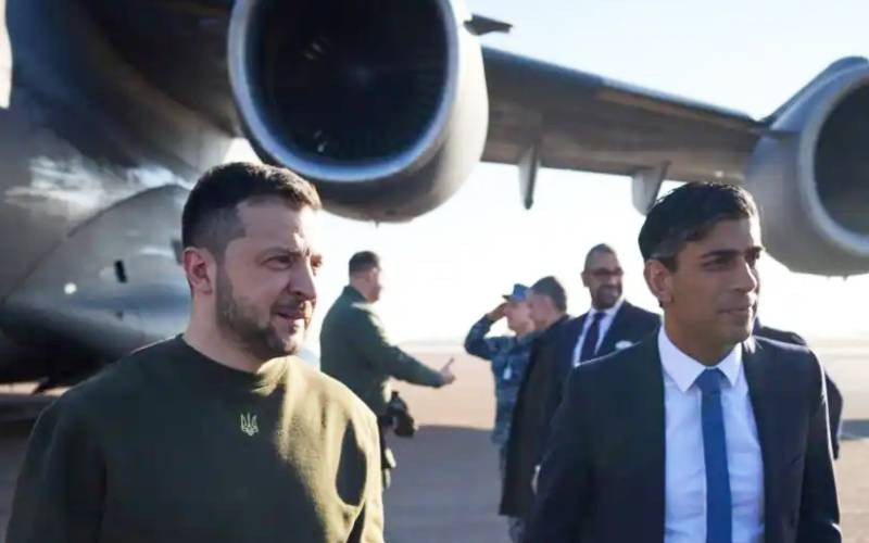 Zelenskyy visits Britain to meet with leaders, address Parliament