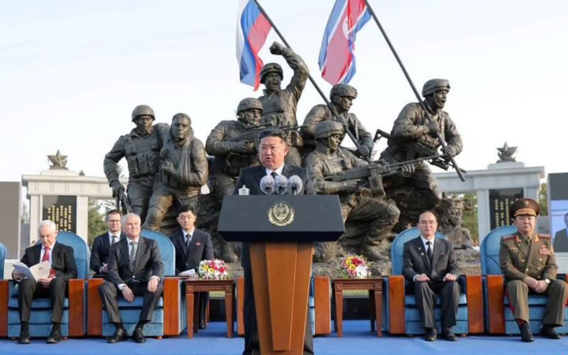 Kim Jong Un honours North Korean troops who died fighting for Russia
