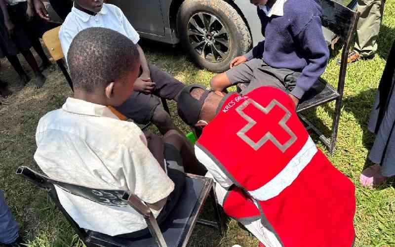 Anti-jigger campaign brings relief to vulnerable learners in Bungoma