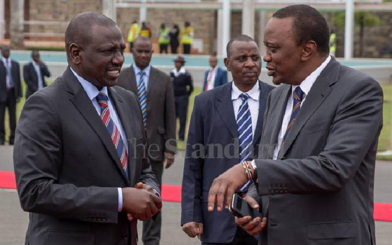 Epic showdown looms as Ruto goes for Uhuru over protests