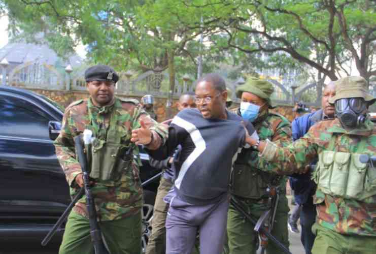 Madzayo, Opiyo arrested while leading Azimio mass action in Nairobi