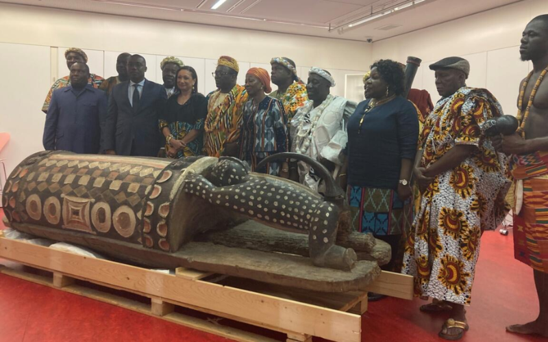 France to return sacred drum to Ivory Coast after parliamentary vote