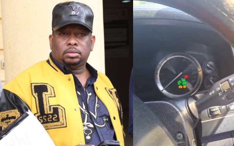 Mike Sonko blames hard economic times after car runs out of fuel