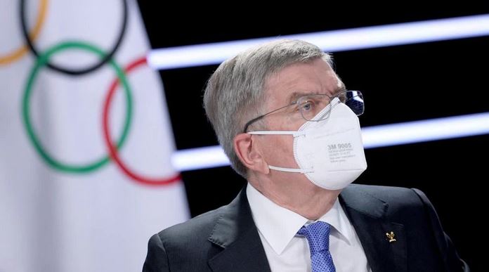 Russian IOC members not to blame for Ukraine war says IOC's Bach