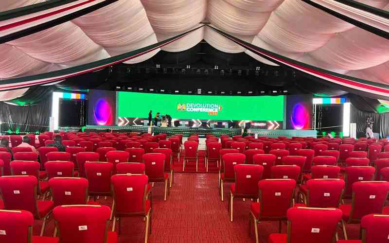 VIP opulence on display as Homa Bay hosts Devolution Conference