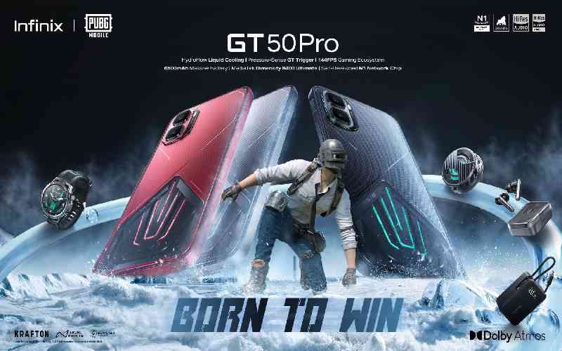 Infinix GT50 Pro finally in Kenya: The best gaming smartphone, built for those born to win